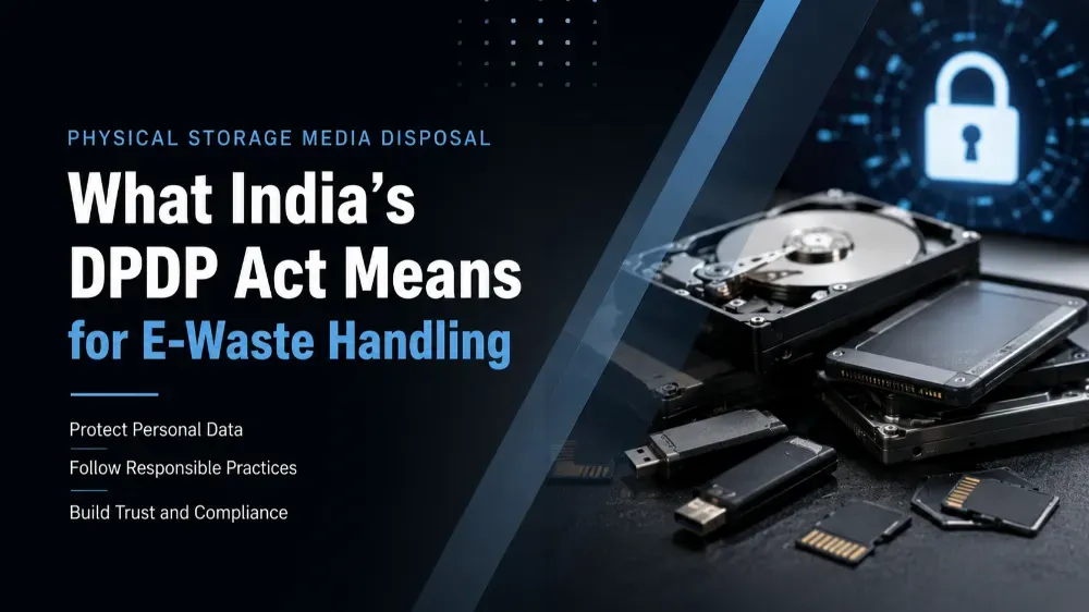 Complying with the DPDP Act 2023 During Physical Storage Media Disposal