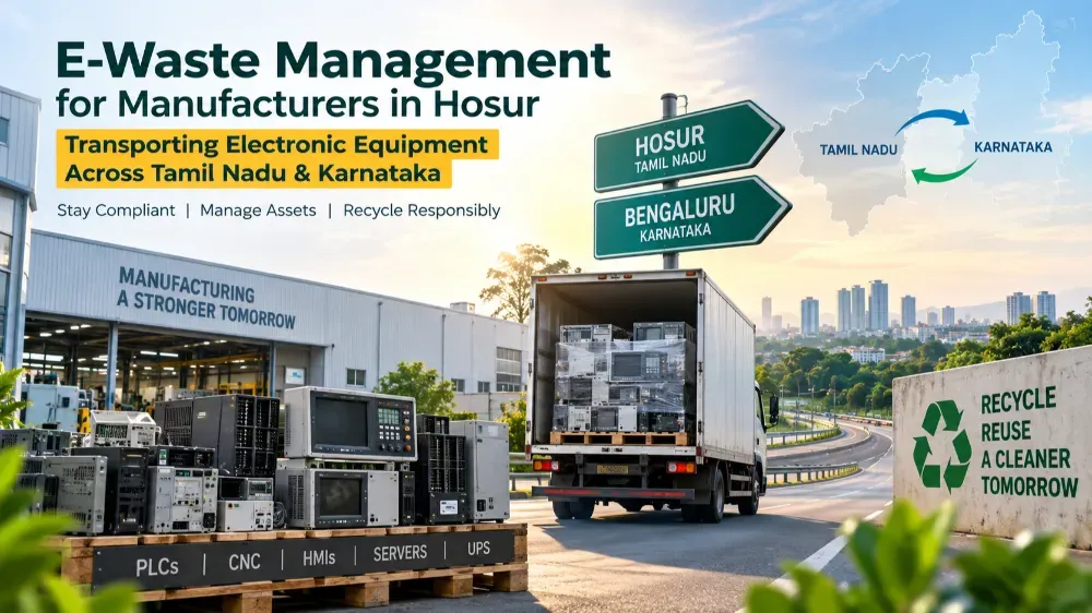 E-Waste Disposal for Manufacturing Plants in Hosur: Inter-State Regulatory Alignment