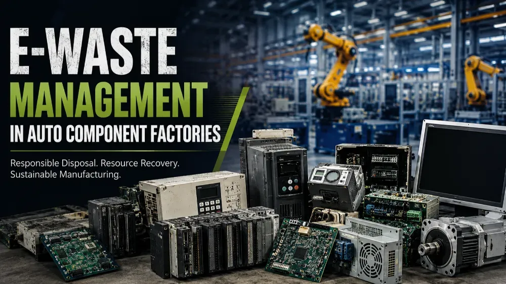 Fulfilling E-Waste Targets for Auto Component Manufacturers in Coimbatore