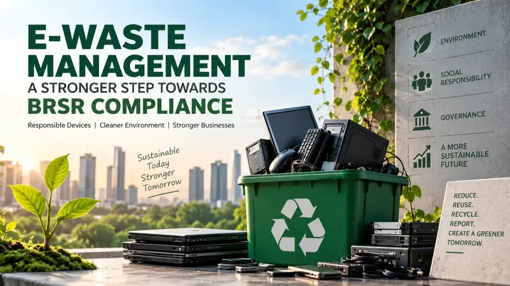 How E-Waste Recycling Helps Indian Corporates Comply with SEBI’s BRSR Framework