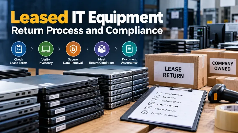 Leased IT Equipment Returns: Preventing Corporate Assets from Entering the Wrong E-Waste Route