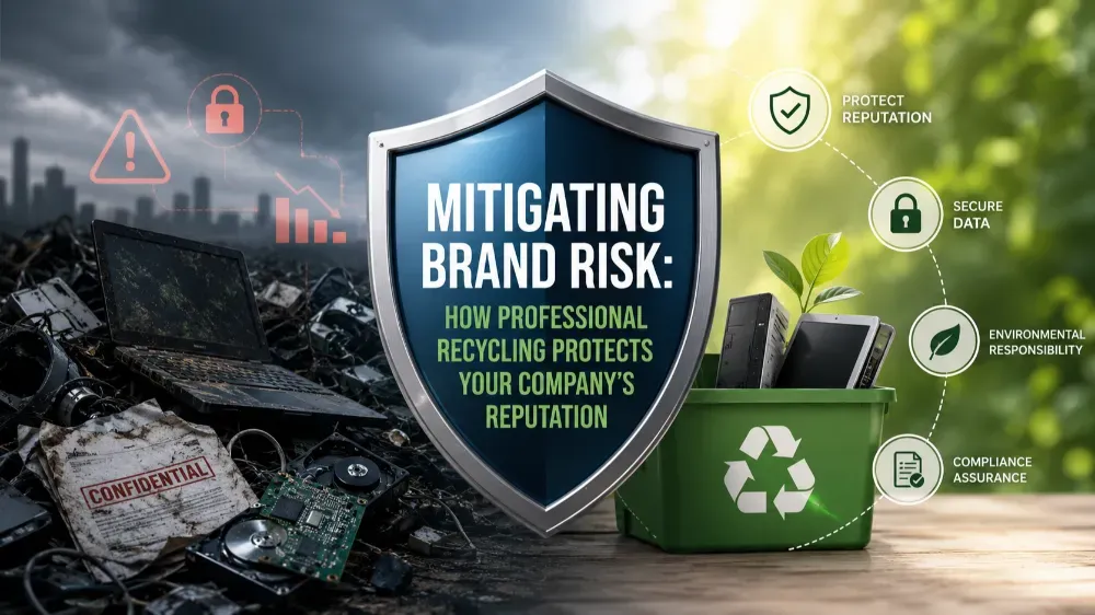 Mitigating Brand Risk: How Professional Recycling Protects Your Company’s Reputation
