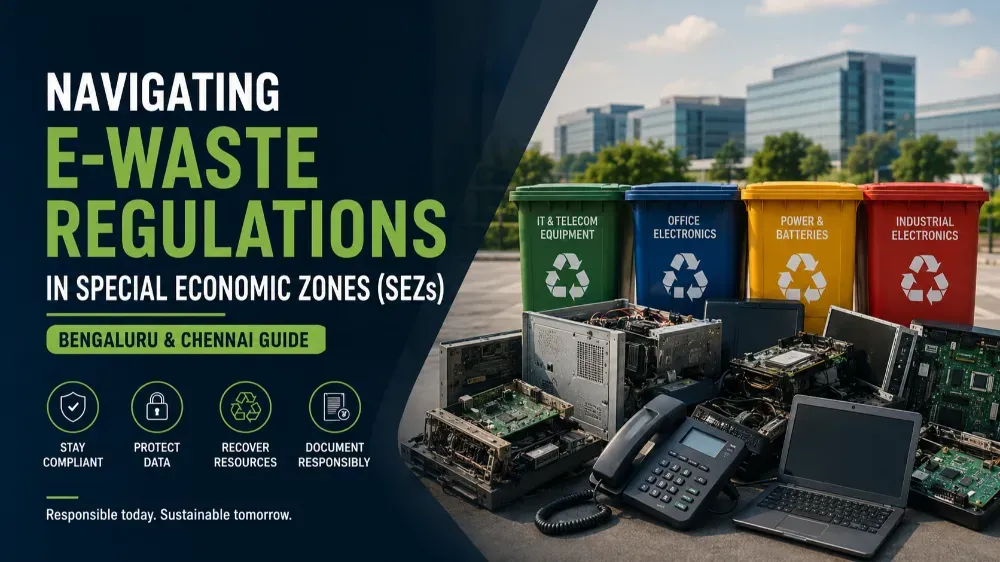 Navigating E-Waste Regulations in Special Economic Zones (SEZs): Bengaluru & Chennai Guide