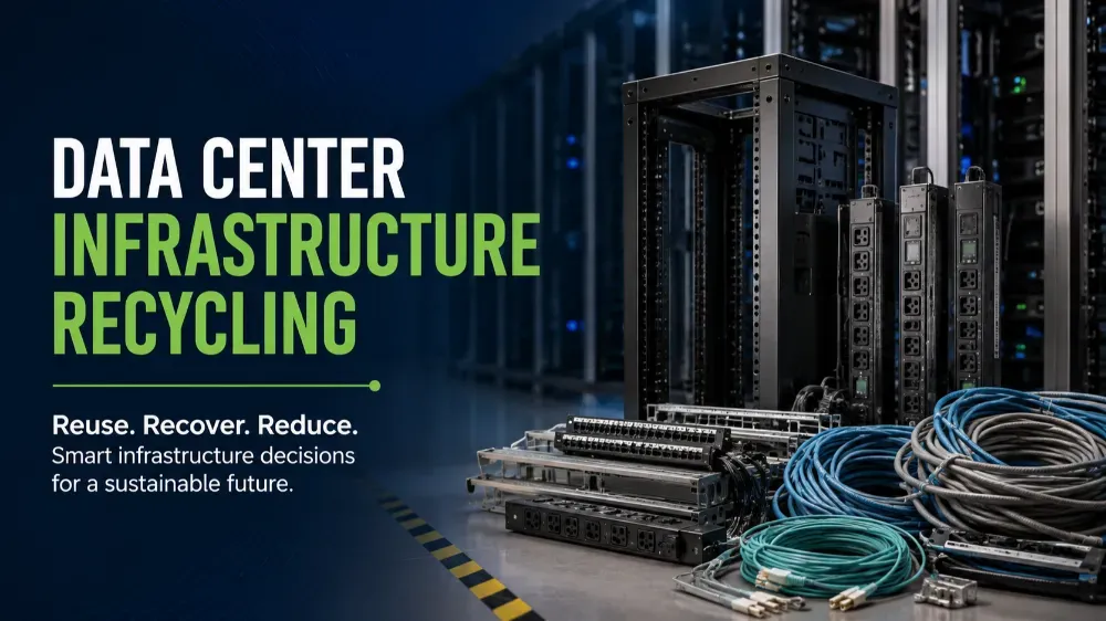 Recycling Server Racks, PDUs, and Structural Cabling: Managing Infrastructure Bulk