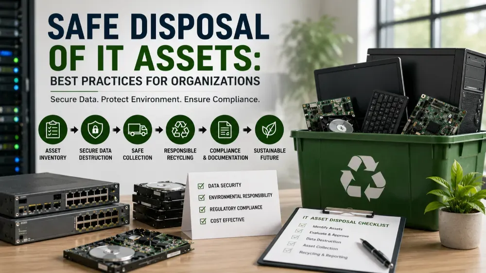 Safe Disposal of IT Assets: Best Practices for Organizations