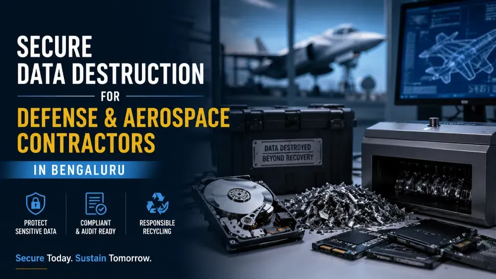 Secure Data Destruction for Defense and Aerospace Contractors in Bengaluru