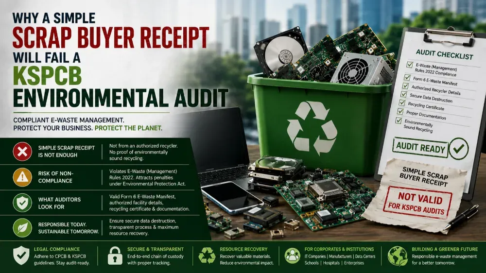 Why a Simple Scrap Buyer Receipt Will Fail a KSPCB Environmental Audit