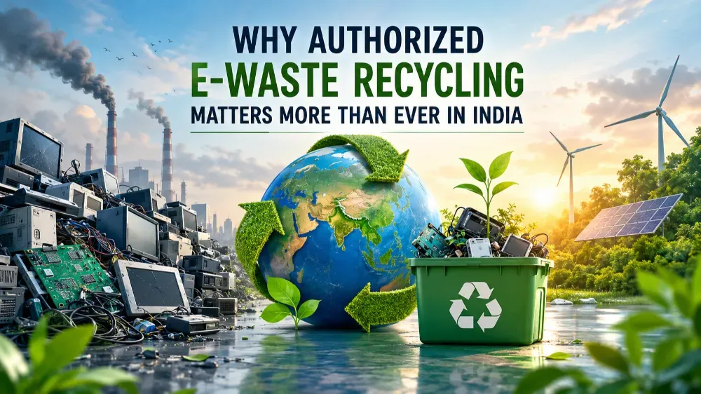 Why Authorized E-Waste Recycling Matters More Than Ever in India